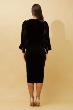 GAETANA BALLOON SLEEVE MIDI DRESS -Female Clothing Store 8e28239472e665e30b3b08cae9e7112e