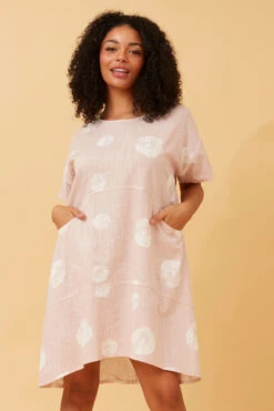 RIMA POLKA DOT LINEN DRESS -Female Clothing Store 8ed8eecc0207b40fd7e0d3beafe75468