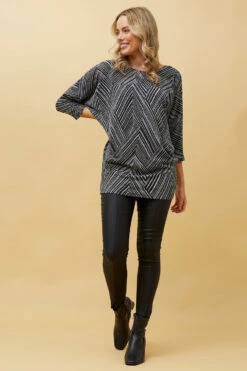 EBONY GLITTER TOP -Female Clothing Store 8fca72fb15e612ce54e774f684723c12