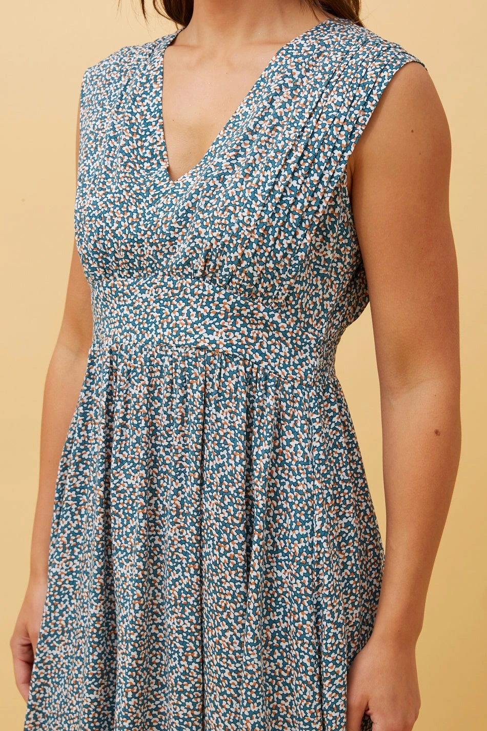 FELIX DITSY FLORAL MIDI DRESS 2 FELIX DITSY FLORAL MIDI DRESS - Image 2