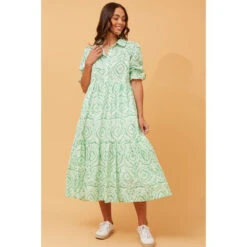 GRACIELA TIERED MIDI DRESS -Female Clothing Store 9067c8885de69f2f3d52ebca9d4d5f9f