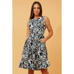 GT FLORAL SKATER DRESS -Female Clothing Store 91a6f195d8123df266d747e63b2dddeb
