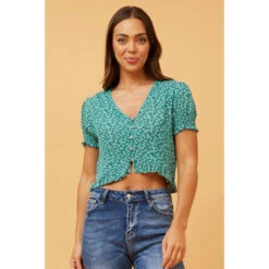 JAZELLE FLORAL TOP 13 JAZELLE FLORAL TOP -Female Clothing Store 91a97c1492ab775e3d1726041e1951df