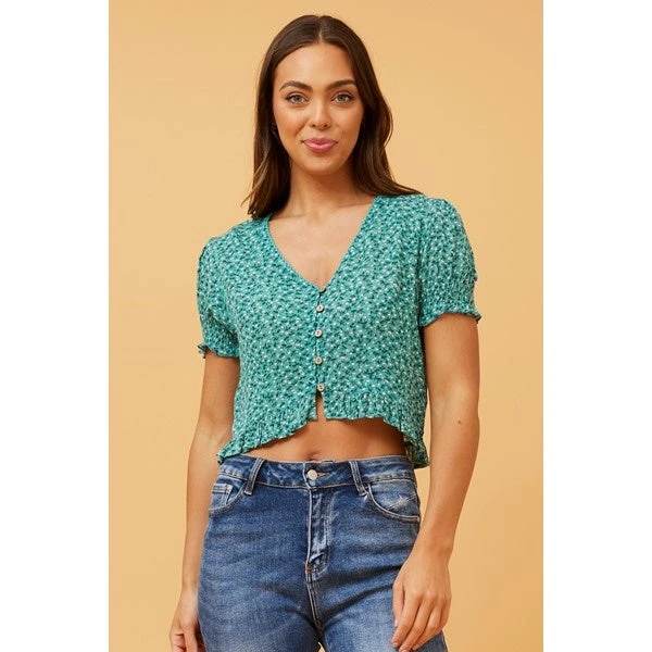 JAZELLE FLORAL TOP 7 JAZELLE FLORAL TOP - Image 7