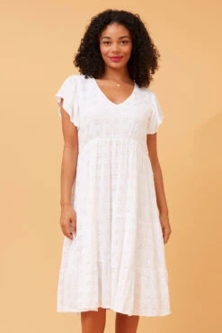 KAVINA SEQUIN PATTERN TIERED DRESS -Female Clothing Store 93fdd9d28f7e5dadd81f1563f928b29f