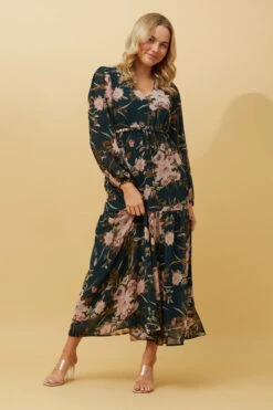 CRYSTELLE FLORAL MAXI DRESS -Female Clothing Store 9420ad3427d35c29a4ad23fafa383728