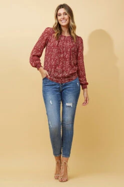 BREE PAISLEY PRINT BLOUSE -Female Clothing Store 949c71b8711c51d62345224657cf06c5 e6f219cb 019c 45c0 a712 db6b2ad16e1d