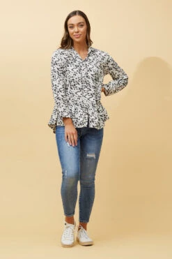 LILIANA ANIMAL PRINT TIERED TOP -Female Clothing Store 957ee55ecdbb7125f277b8e387af6897 52710559 9ab1 477c 97a4 7263757cd37c