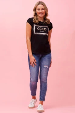 COCO EMBELLISHED TSHIRT -Female Clothing Store 96a2379702f37782d1ea644eccf399a9