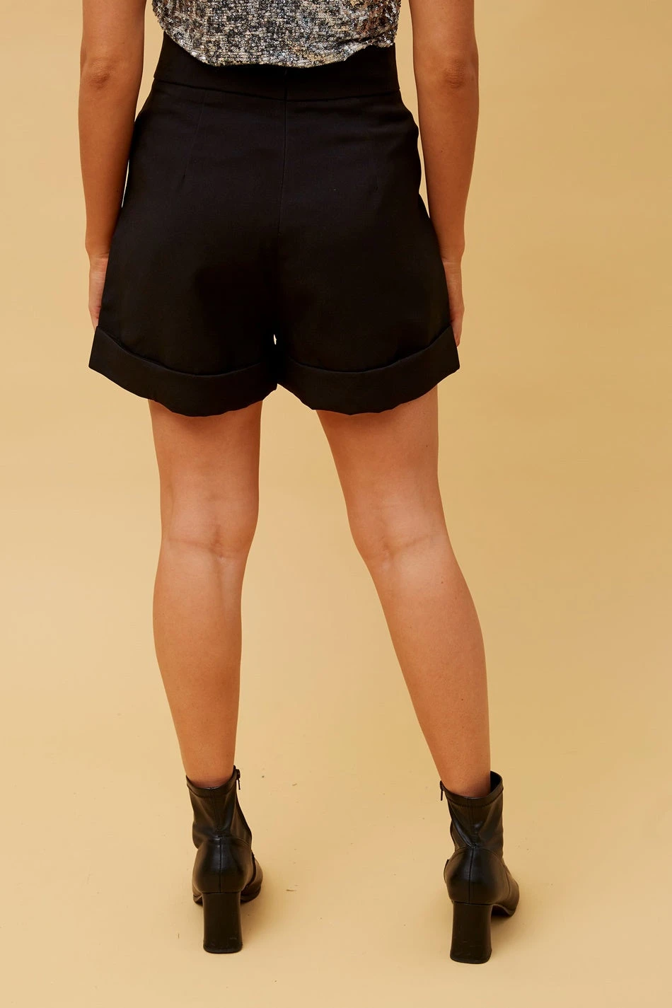 MOCK BELT SHORTS 7 MOCK BELT SHORTS - Image 7