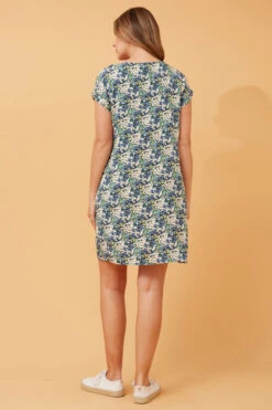 PAULA FLORAL PRINT SHIFT DRESS -Female Clothing Store 9d59d74bb2cd454be43de3886995139e