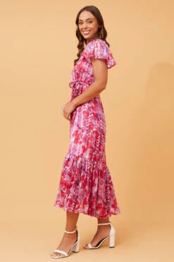 DAWN FLORAL MIDI DRESS -Female Clothing Store 9dc0032cfc1af0f3f4c456e0fe36037f