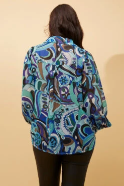 BELLE LONG BALLOON SLEEVE SHIRT -Female Clothing Store 9fae57aad4438a1d192b90e561c8181d