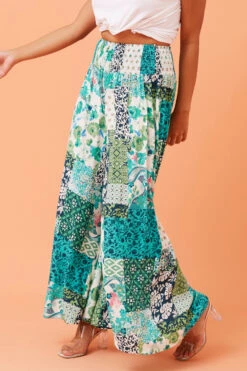 JANINE PATCHWORK BOHO PANTS -Female Clothing Store a0bebda0f397eadc433e509baf60c14d