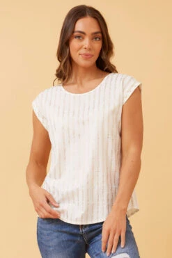 SHELLY FOIL PRINT SHELL TOP -Female Clothing Store a2ef93a6753e34a39c71db3b5c889006 8a126093 6adb 4e67 bc4a 44df49586a46