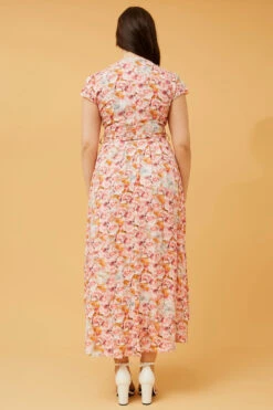 NERIDA FLORAL MIDI DRESS -Female Clothing Store a59b6434e82fcb8dde6e337f3607fb2a