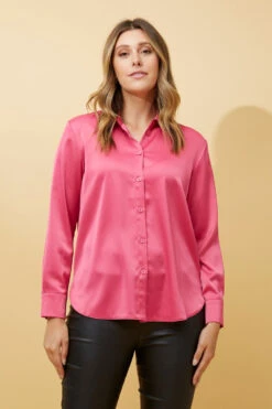 ALITA SATIN SHIRT -Female Clothing Store a73ad577654fe140eaebacbb0a10c9bf