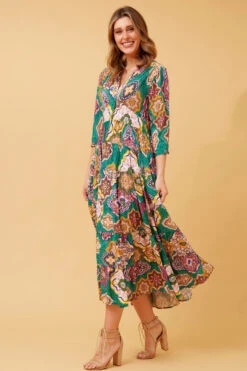 BAHAMAS FLORAL BOHO MAXI DRESS -Female Clothing Store a766e0f03a7415448dd6de160f71f065