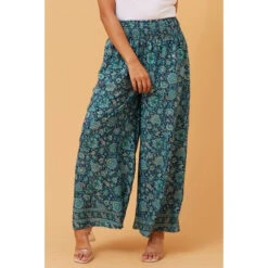DOVER FLARED PAISLEY PRINT PANTS -Female Clothing Store a8cb67946afd33895ceb24f7898c50cd
