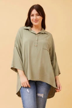 MASON OVERSIZED SHIRT -Female Clothing Store a8e865713e2facdf44f1e77da3e3c2f2