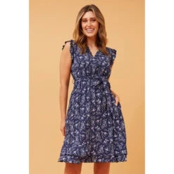 RAVINA DITSY FLORAL SHORT DRESS -Female Clothing Store ab70ea2990fd2196a5574fcef84ebcbb
