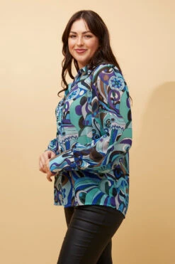 BELLE LONG BALLOON SLEEVE SHIRT -Female Clothing Store ac66544e84d74f2255639dfe5058cf65