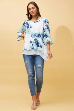 RUMI DOUBLE LAYER FLORAL TUNIC TOP -Female Clothing Store acbbf4196ebb8a3fca8a1ed1892396b4 24d70e5b e576 467b a2d0 29d8d1a6e3ca