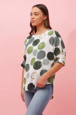 TARA POLKA DOT TOP -Female Clothing Store ae8f04b715022a948e89116d4a8046ae d6f1214d 704a 4e5f 8294 f4fa8ceb57e1