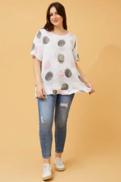 ZINNIA POLKA DOT LINEN TOP -Female Clothing Store aeaeb46867cec93355e16fdb3b5ef5b9 453f0b3b 3cf1 4a2b bf15 0df23ecaf1cb