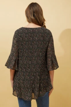 NANCY PLEATED HI LOW HEM TOP -Female Clothing Store b27a5e65ba3a85940b57c22883a05915