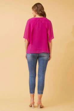 LEILANI SPLIT SLEEVE TOP -Female Clothing Store b35810a3593fda62389727971dd732ef