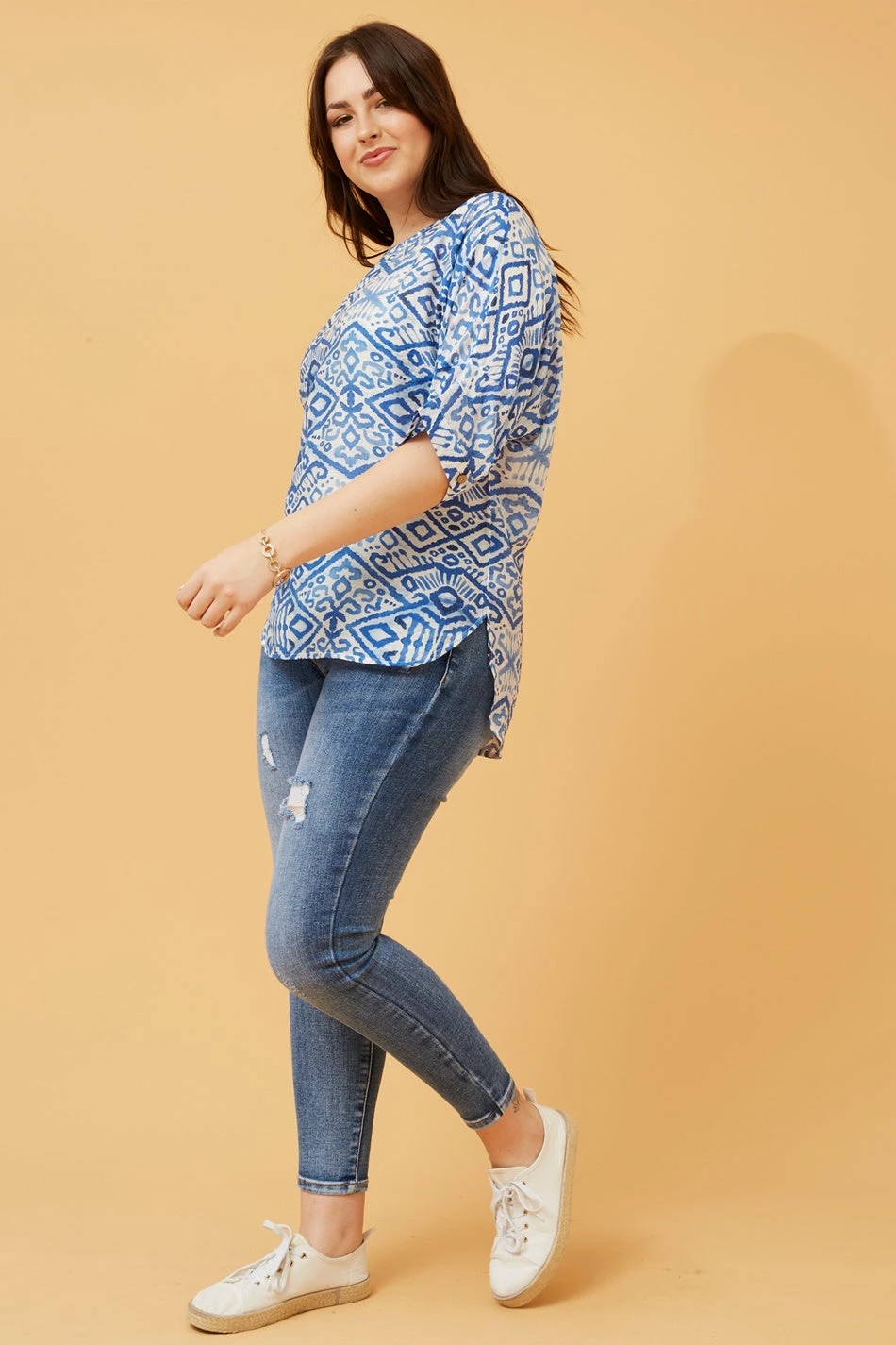 TARA ABSTRACT BOHO TOP 5 TARA ABSTRACT BOHO TOP - Image 5