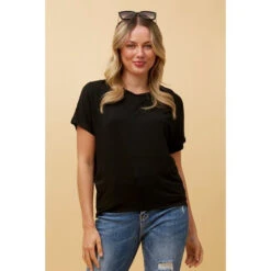 JILLIE SHORT SLEEVE TSHIRT -Female Clothing Store b3d39d2d5d09c02b38c7c814e36e9895