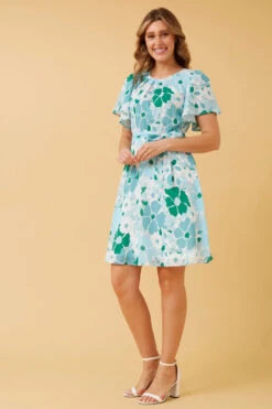 RAELENE FLORAL SHORT DRESS -Female Clothing Store b61bd583599863ffaa40c51291364bcf