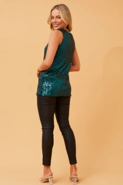 ROCKELLE SLEEVELESS SEQUIN TOP -Female Clothing Store b91ee97852c2f83b75c172d20ea0d0a6 3079d59f d0ff 435d aa21 e5a7f6b2c72c