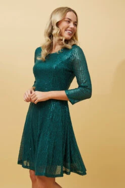 CAMILA SEQUIN SHORT DRESS -Female Clothing Store b95a159a46bff38323ccbc3421fc41bf