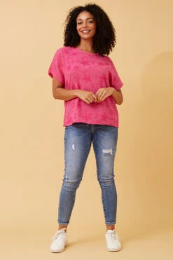 CONNIE EMBROIDERED FLORAL TOP -Female Clothing Store bbcadce346b239174ca98003e3503e30