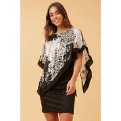 KYLIE LEOPARD COLD SHOULDER DRESS -Female Clothing Store bc9742dddf294283a0439e2a8835bf08