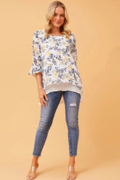 RUMI DOUBLE LAYER FLORAL TOP -Female Clothing Store bcafee775c46bebbc45e1a1abdcf12f0 c1de4a27 2b34 4389 9f8f d25b0a07a6ef