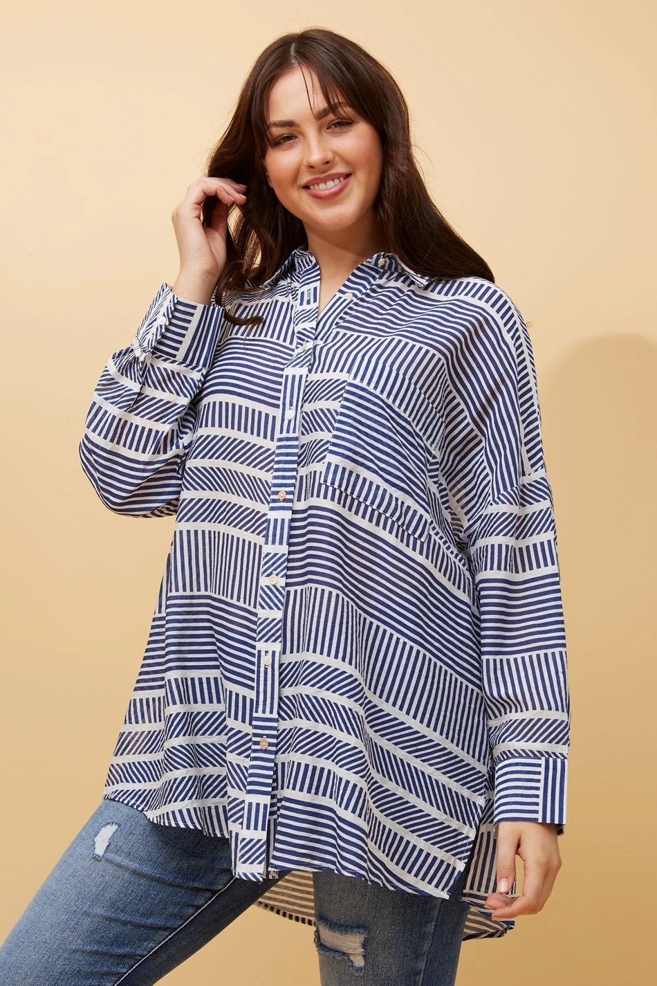 SHIRLEY STRIPE SHIRT 1 SHIRLEY STRIPE SHIRT