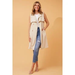 ODILE DOUBLE BREASTED VEST -Female Clothing Store be775b817f44845e53a2e9ce366f6883