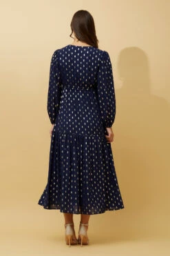 CRYSTELLE TEARDROP FOIL PRINT MAXI DRESS -Female Clothing Store c31bc7c2182d3738be288abbd11cb2da