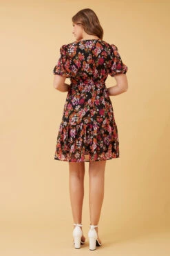 KIKI FLORAL TIERED SHORT DRESS -Female Clothing Store c3dca5f158ad61a4d265b96253341051