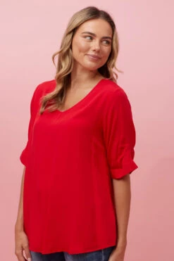 KENDRA BUTTON DETAIL TOP 24 KENDRA BUTTON DETAIL TOP -Female Clothing Store c4c18349b194e0d5dc64481d478e3e3b