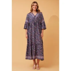 TRINA PAISLEY BOHO MAXI DRESS -Female Clothing Store c5ab4ad5b665924dd9efae4e35cbff5a