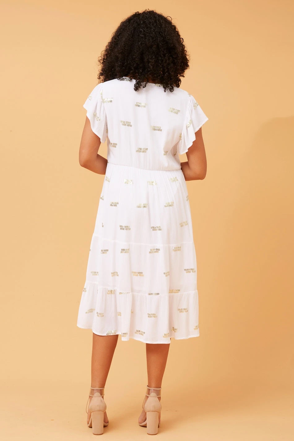 RANI SEQUIN DETAIL TIERED DRESS 13 RANI SEQUIN DETAIL TIERED DRESS - Image 13