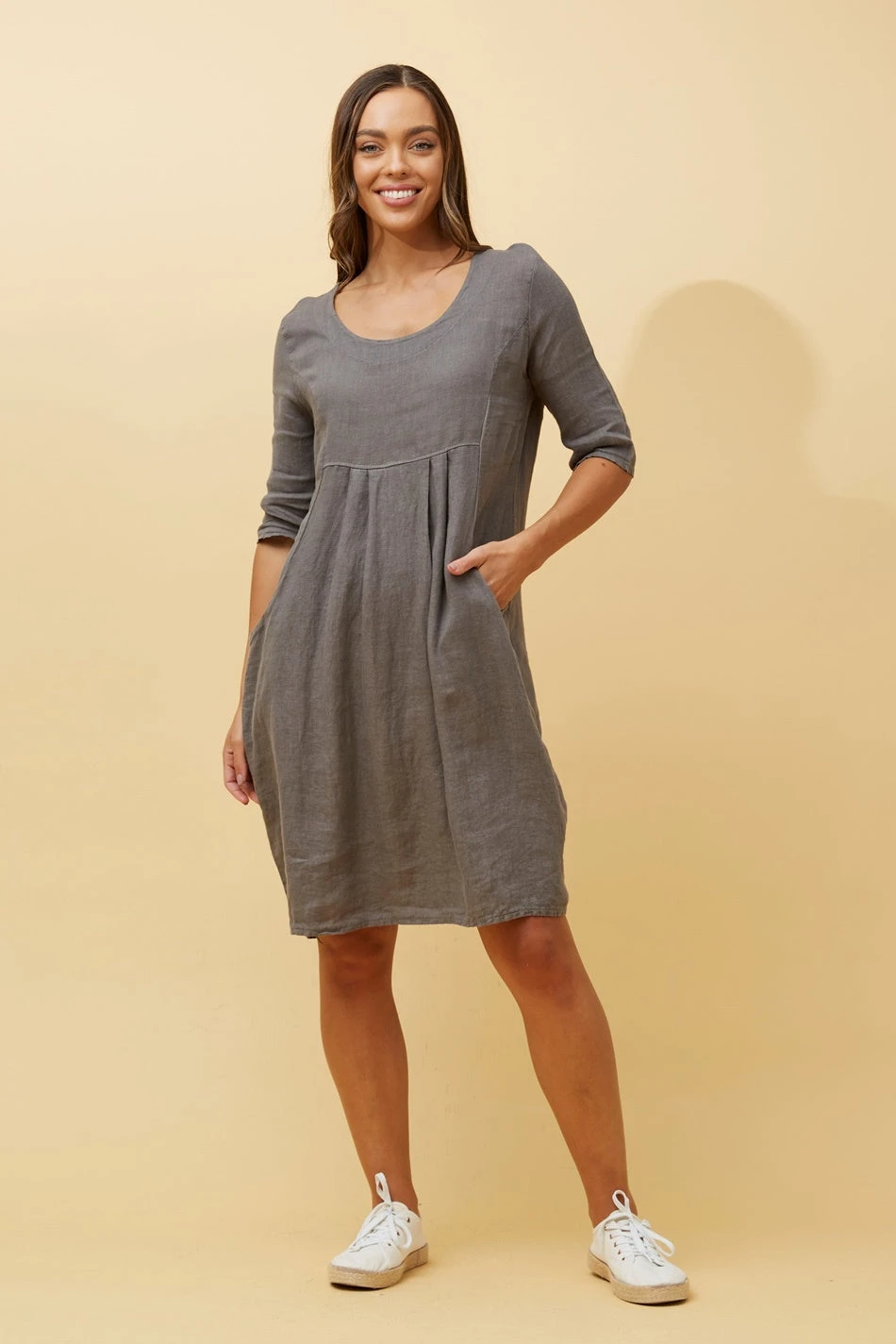 PISA LINEN DRESS 8 PISA LINEN DRESS - Image 8