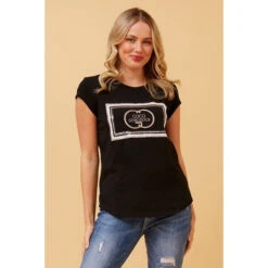 COCO GORGEOUS GRAPHIC TEE -Female Clothing Store c838b3ad0e164b0a8c4c4820a4c02527