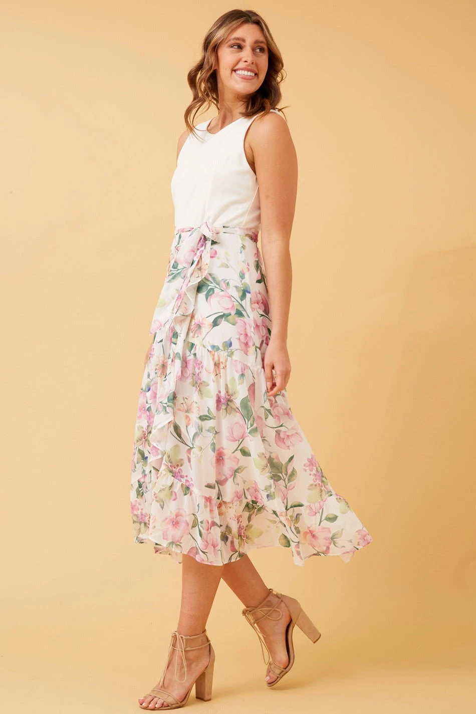 EADIE FLORAL MIDI DRESS 6 EADIE FLORAL MIDI DRESS - Image 6