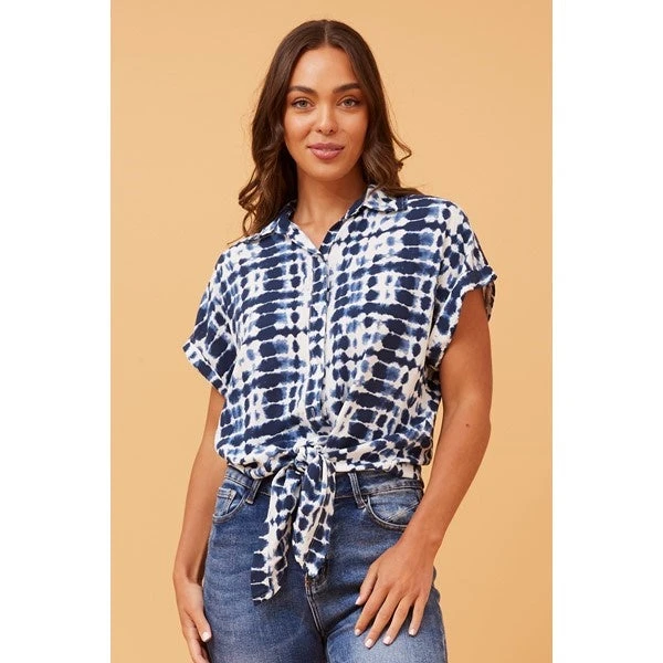 CASEY FRONT KNOT SHIRT - Image 8